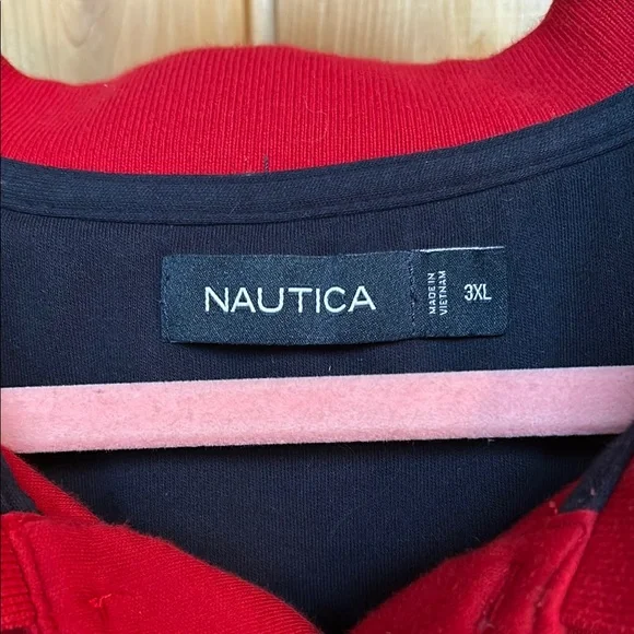 Nautica Men's Red Polo Shirt - Picture 2 of 2